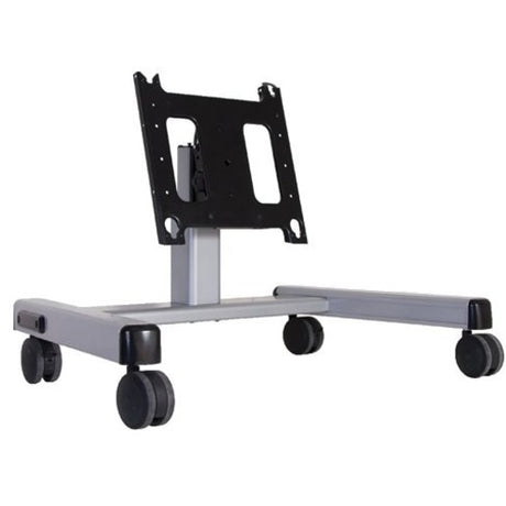 Chief Confidence Large Adjustable 2' Monitor Mobile Cart - For 42-86" - Black