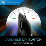 Adesso iMouse E1 Vertical Ergonomic Illuminated Mouse