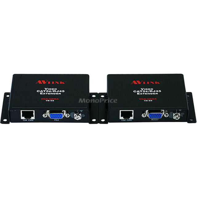 Monoprice VGA/UXGA CAT5/RJ45 100 Meters Extender Kit - Balun
