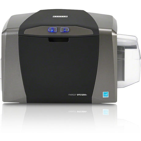 Fargo DTC1250e Single Sided Desktop Dye Sublimation/Thermal Transfer Printer - Color - Card Print - Fast Ethernet - USB