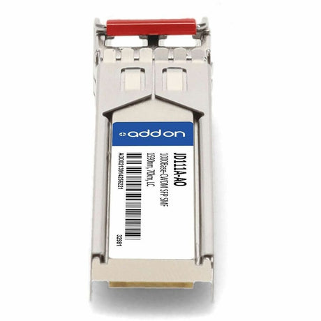 AddOn HP JD111A Compatible TAA Compliant 1000Base-CWDM SFP Transceiver (SMF, 1590nm, 70km, LC)