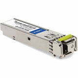 AddOn Enterasys MGBIC-BX120-D Compatible TAA Compliant 1000Base-BX SFP Transceiver (SMF, 1550nmTx/1490nmRx, 120km, LC, DOM)