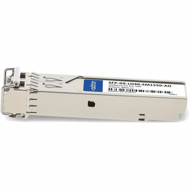 AddOn Huawei SFP-GE-LH40-SM1550 Compatible TAA Compliant 1000Base-EX SFP Transceiver (SMF, 1550nm, 40km, LC)