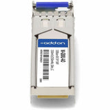 Brocade (Formerly) M-GBXU Compatible TAA Compliant 100Base-BX SFP Transceiver (SMF, 1310nmTx/1550nmRx, 10km, LC)