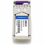 AddOn Linksys MGBBX1D Compatible TAA Compliant 1000Base-BX SFP Transceiver (SMF, 1490nmTx/1310nmRx, 20km, LC, DOM)