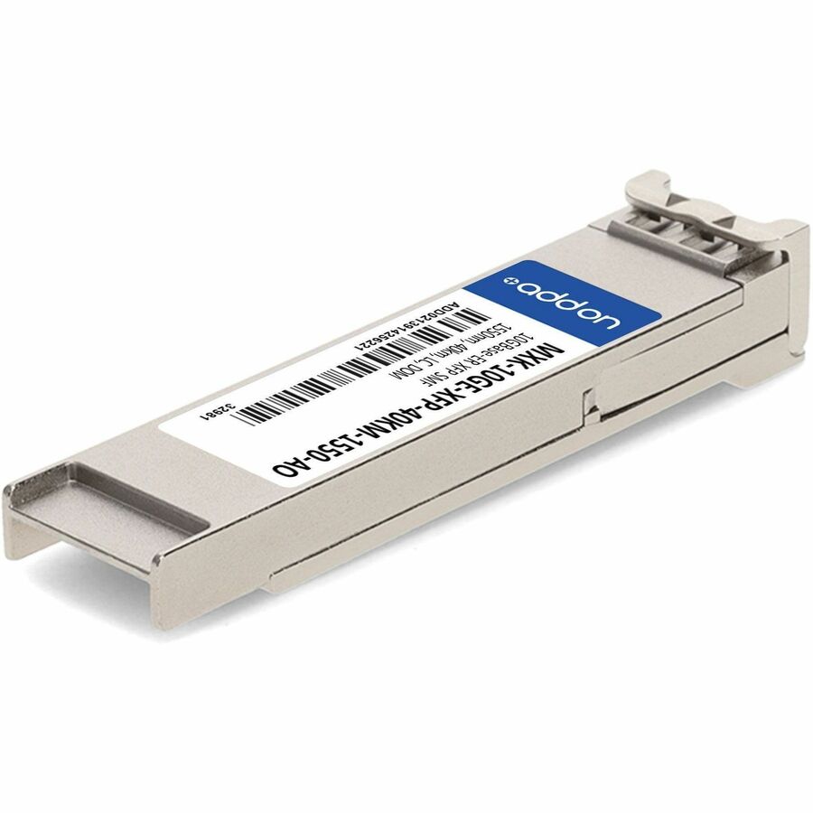 AddOn Zhone MXK-10GE-XFP-40KM-1550 Compatible TAA Compliant 10GBase-ER XFP Transceiver (SMF, 1550nm, 40km, LC, DOM)