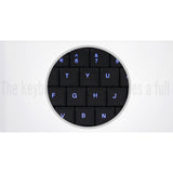 A4-TECH BLUE LED BACKLIT MULTIMEDIA KEYBOARD