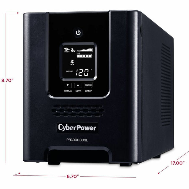 CyberPower PR3000LCDSL Smart App Sinewave UPS Systems