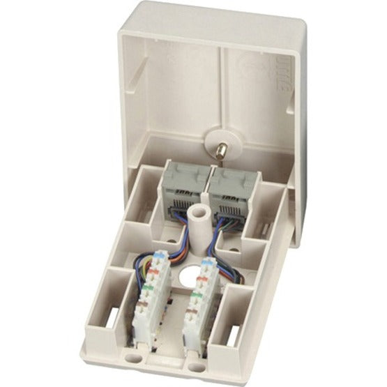 Black Box Wallmount Blocks, (1) RJ-11, 4-Wire