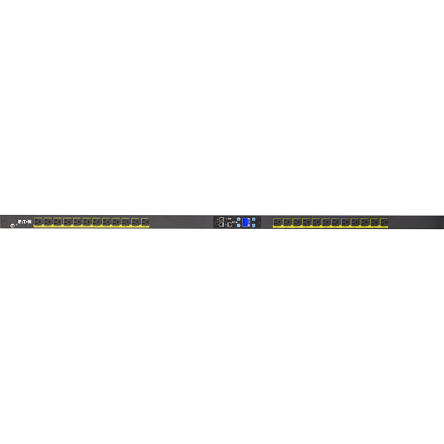 Eaton Metered Input rack PDU, 0U, 5-15P input, 1.44 kW max, 120V, 12A, 10 ft cord, Single-phase, Outlets: (24) 5-15R