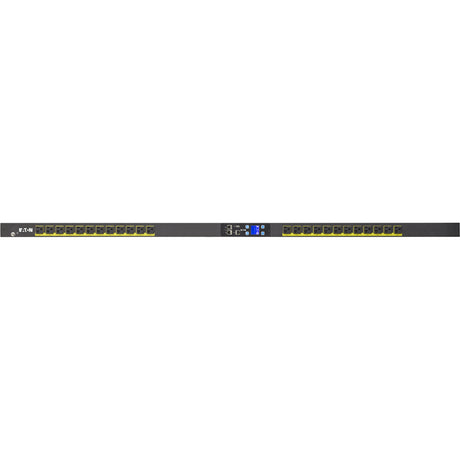 Eaton Metered Input rack PDU, 0U, 5-20P, L5-20P input, 1.92 kW max, 120V, 16A, 10 ft cord, Single-phase, Outlets: (24) 5-20R