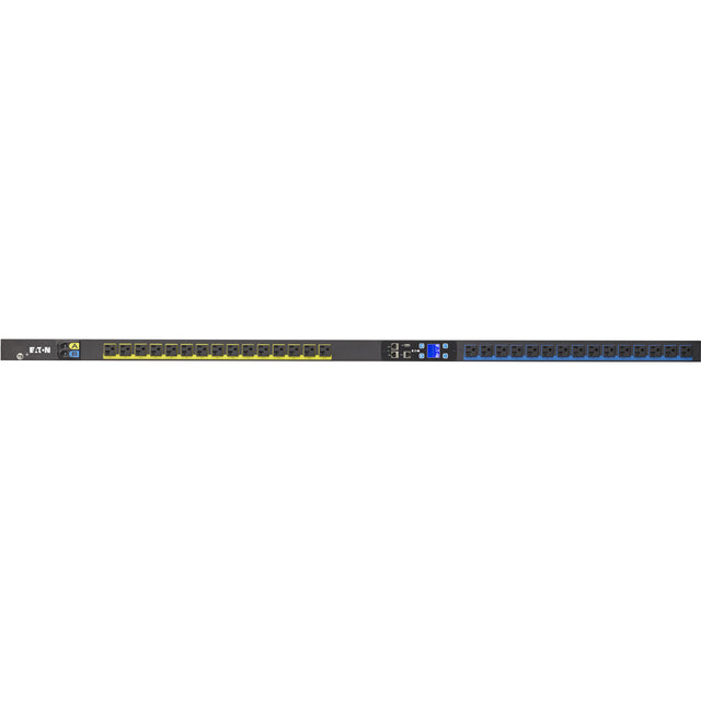 Eaton Metered Input rack PDU, 0U, L5-30P input, 2.88 kW max, 120V, 24A, 10 ft cord, Single-phase, Outlets: (30) 5-20R