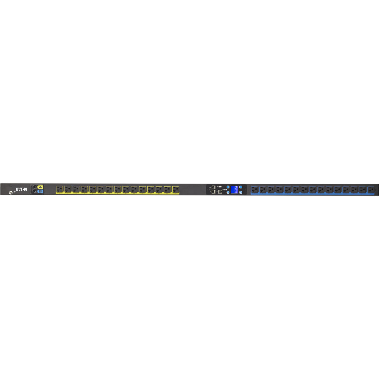 Eaton Metered Input rack PDU, 0U, L5-30P input, 2.88 kW max, 120V, 24A, 10 ft cord, Single-phase, Outlets: (30) 5-20R