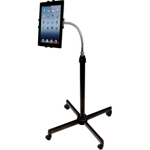 CTA Universal Height-Adjustable Gooseneck Floor Stand for Tablets