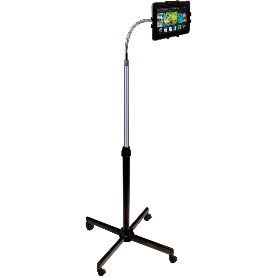 CTA Universal Height-Adjustable Gooseneck Floor Stand for Tablets