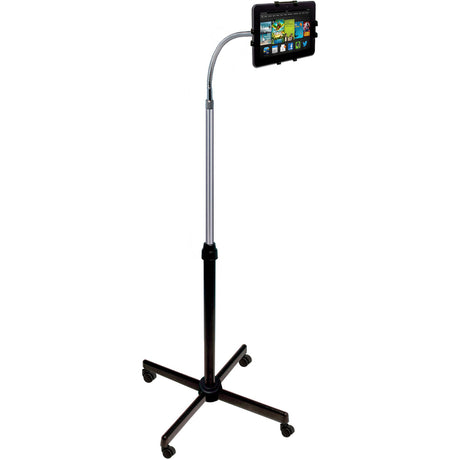 CTA Universal Height-Adjustable Gooseneck Floor Stand for Tablets