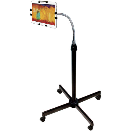 CTA Universal Height-Adjustable Gooseneck Floor Stand for Tablets