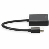 Mini-DisplayPort 1.1 Male to HDMI 1.3 Female Black Adapter For Resolution Up to 2560x1600 (WQXGA)