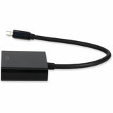 Mini-DisplayPort 1.1 Male to DVI-I (29 pin) Female Black Adapter For Resolution Up to 1920x1200 (WUXGA)