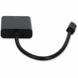 Mini-DisplayPort 1.1 Male to DVI-I (29 pin) Female Black Adapter For Resolution Up to 1920x1200 (WUXGA)