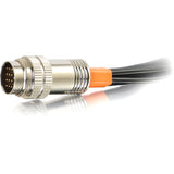 C2G 6in RapidRun Dual 3.5mm Audio Breakout Adapter Cable - Display