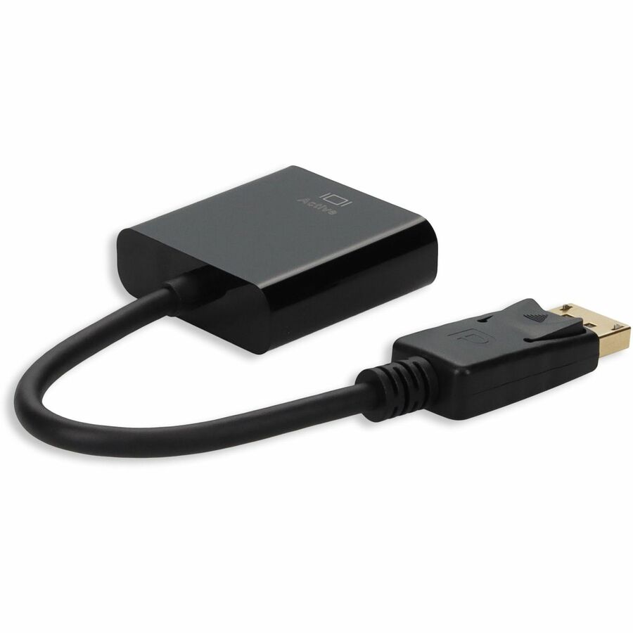 DisplayPort 1.2 Male to HDMI 1.3 Female Black Active Adapter Which Comes with Audio For Resolution Up to 2560x1600 (WQXGA)