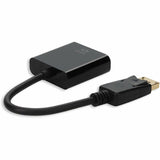 DisplayPort 1.2 Male to HDMI 1.3 Female Black Active Adapter Which Comes with Audio For Resolution Up to 2560x1600 (WQXGA)