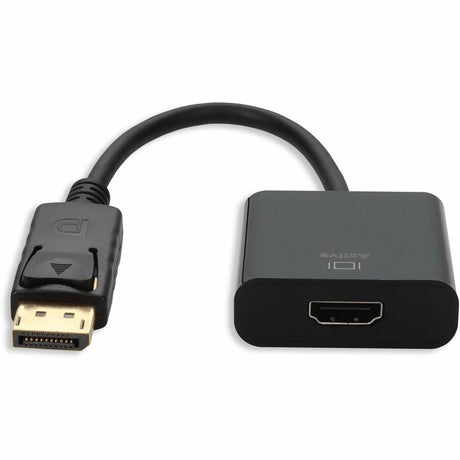 5PK DisplayPort 1.2 Male to HDMI 1.3 Female Black Active Adapters Which Comes with Audio For Resolution Up to 2560x1600 (WQXGA)