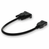 5PK DVI-D Dual Link (24+1 pin) Male to HDMI 1.3 Female Black Adapters For Resolution Up to 2560x1600 (WQXGA)