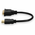 5PK HDMI 1.3 Male to DVI-D Dual Link (24+1 pin) Female Black Adapters For Resolution Up to 2560x1600 (WQXGA)