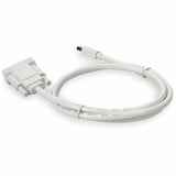 5PK 3ft Mini-DisplayPort 1.1 Male to VGA Male White Cables For Resolution Up to 1920x1200 (WUXGA)