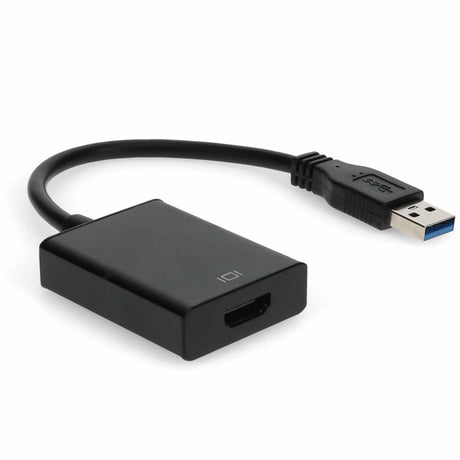 AddOn USB 3.0 (A) Male to HDMI 1.3 Female Adapter Including 1ft Cable