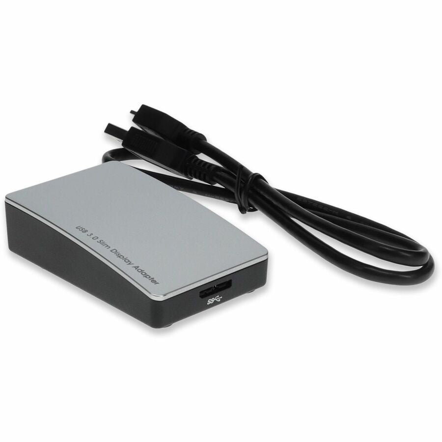 AddOn USB 3.0 (A) Male to VGA Female White Adapter Including 1ft Cable