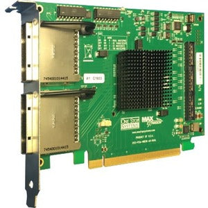 One Stop Systems PCIe x8 Gen3 Dual Port Cable Adapter