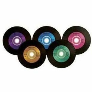 Verbatim CD-R 80min 52X with Digital Vinyl Surface - 10pk Bulk Box