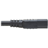Eaton Tripp Lite Series Power Cord C14 to C15 - Heavy-Duty, 15A, 250V, 14 AWG, 2 ft. (0.61 m), Black