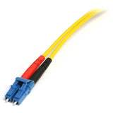StarTech.com 10m Fiber Optic Cable - Single-Mode Duplex 9/125 LSZH Fiber Jumper Cord - LC/SC