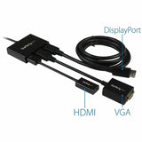 StarTech.com 3-Port DisplayPort 1.2 Splitter, DisplayPort to 3x DP Multi-Monitor Adapter, Dual 4K 30Hz and 1080p Computer MST Hub, Windows