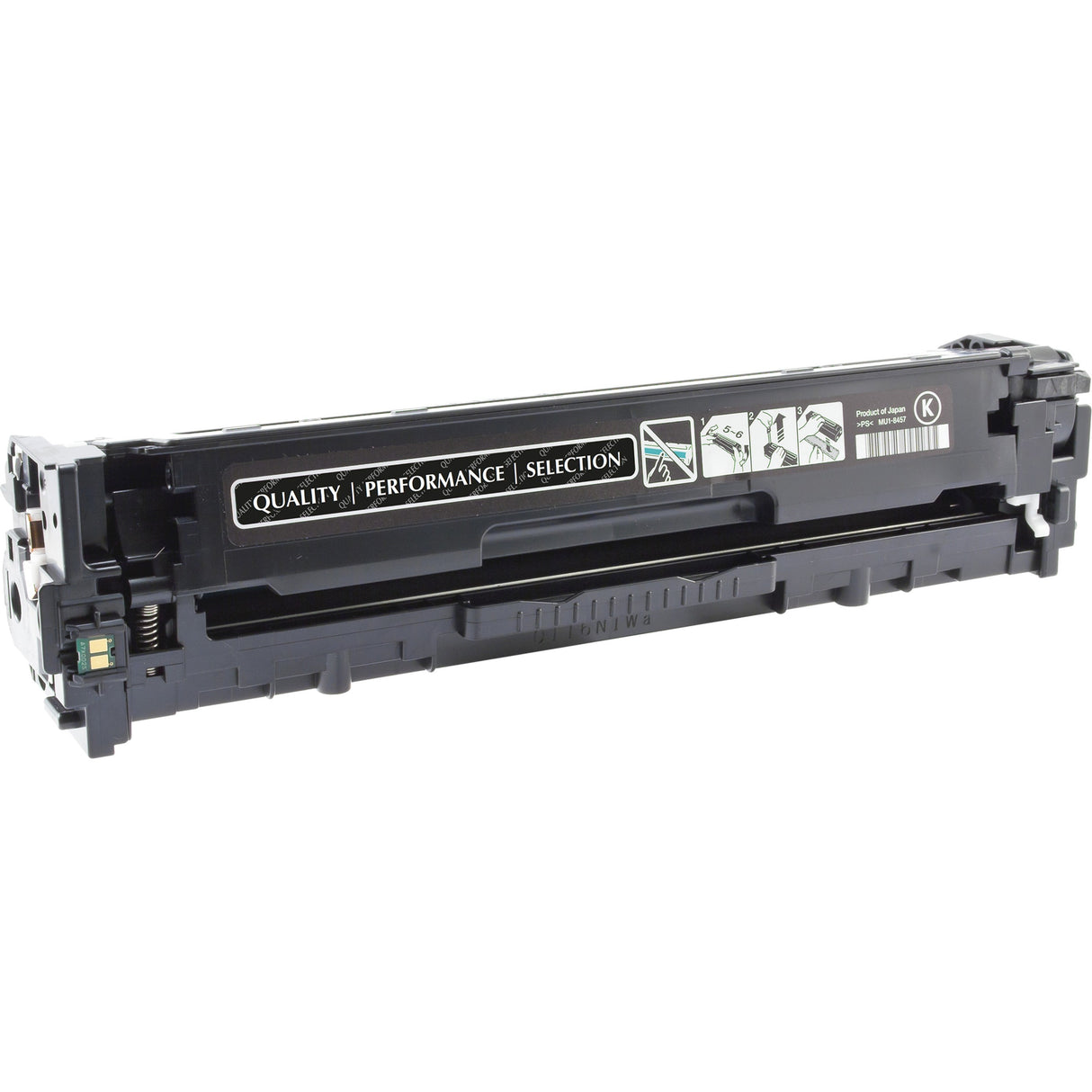 V7 V71415B Remanufactured Laser Toner Cartridge 128A (CE320A) - Black Pack