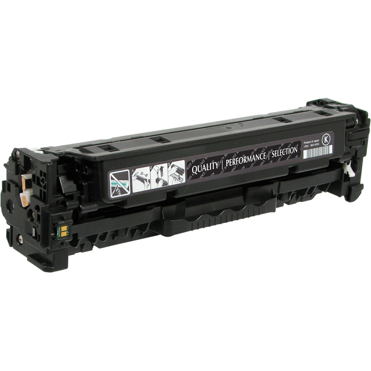 V7 V7M451B Remanufactured Laser Toner Cartridge 305A (CE410A) - Black Pack