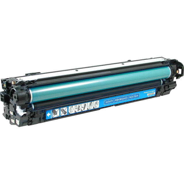 V7 V75525C Remanufactured Laser Toner Cartridge 650A (CE271A) - Cyan Pack