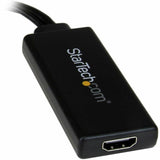 StarTech.com VGA to HDMI Adapter with USB Audio & Power - Portable VGA to HDMI Converter - 1080p