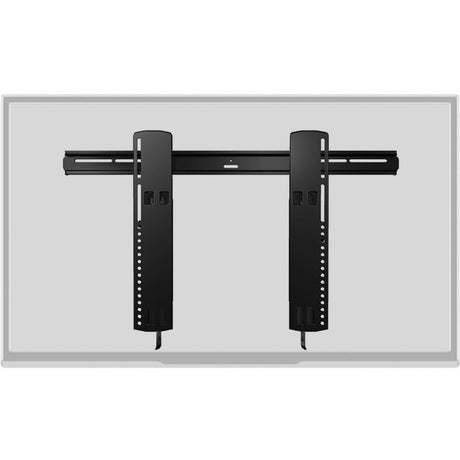 Sanus Super Slim Tilting TV Wall Mount - For 51-80 Inch Flat Panel TVs - Tilt TV Mount - Black