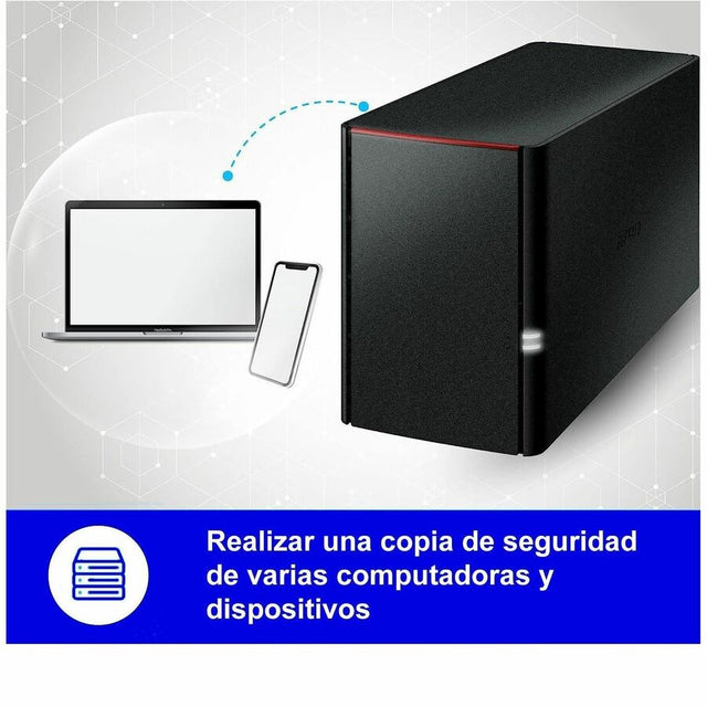 LinkStation 220 4TB Personal Cloud Storage with Hard Drives Included