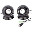 Lenovo M0520 2.0 Speaker System - 2 W RMS - Black
