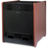 StarTech.com 12U Rack Enclosure Server Cabinet - 21 in. Deep - Wood Finish - Flat Pack