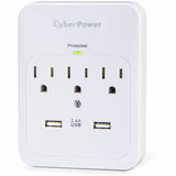CyberPower CSP300WUR1 Professional 3 - Outlet Surge with 600 J
