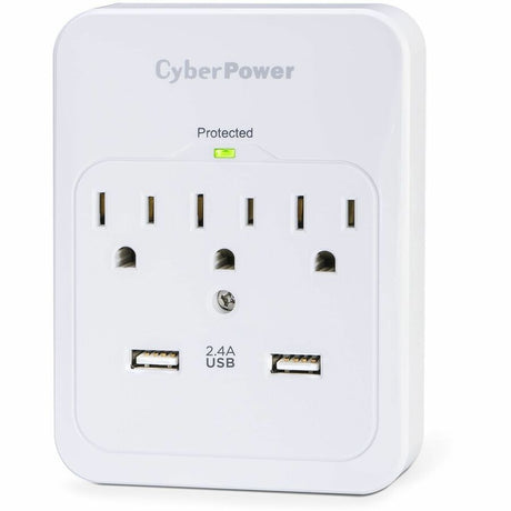 CyberPower CSP300WUR1 Professional 3 - Outlet Surge with 600 J