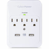 CyberPower CSP300WUR1 Professional 3 - Outlet Surge with 600 J