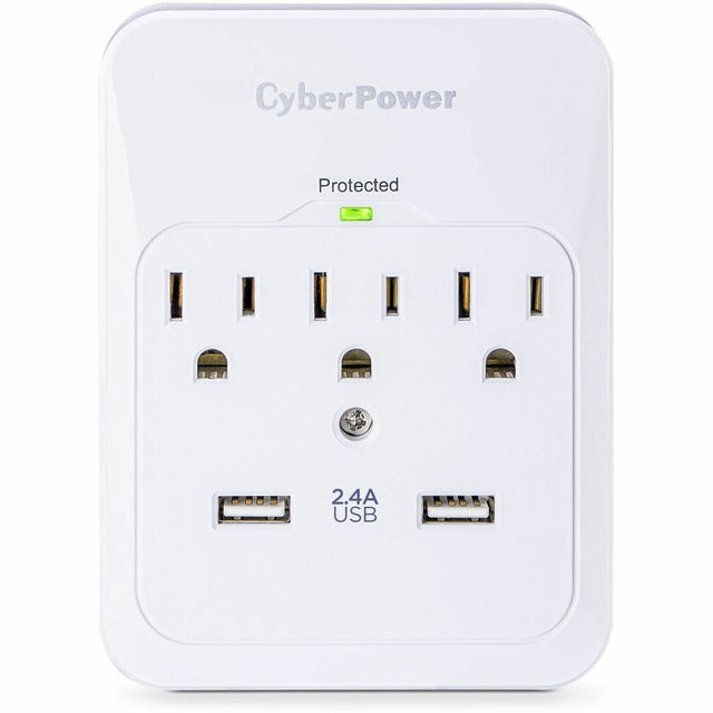 CyberPower CSP300WUR1 Professional 3 - Outlet Surge with 600 J